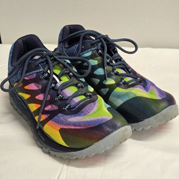 Merrell Shoes - Merrell Shoes Womens 8 Trail Running QFORM2 Vibram Multi Color Lightweight Grip